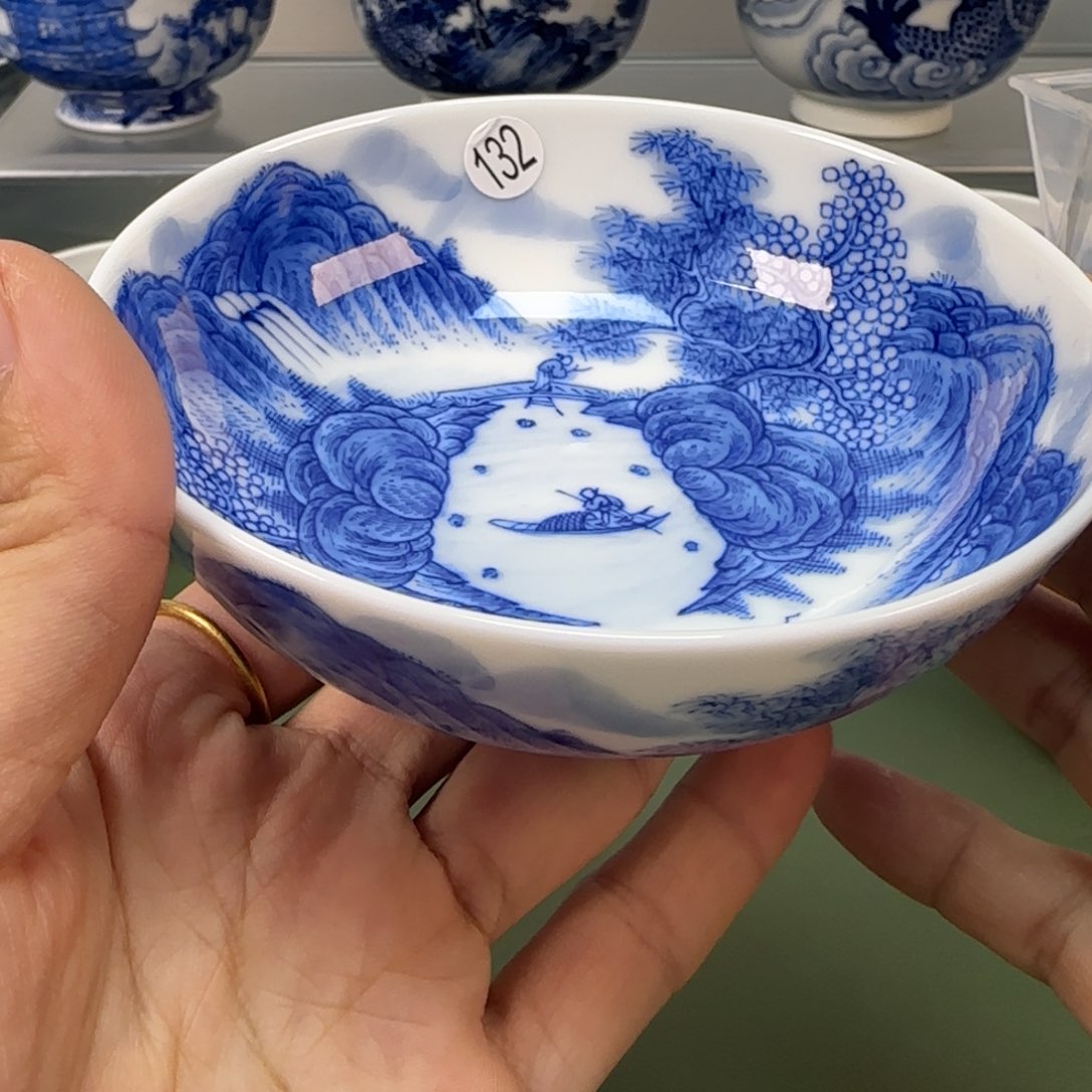 杯木木景德镇纯手绘茶具132