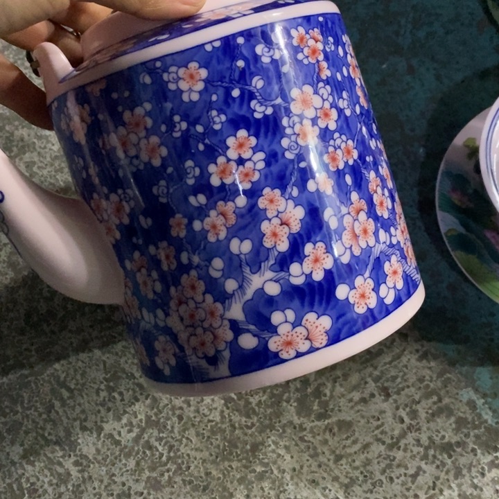 摆件陶红稀土冰美提梁壶