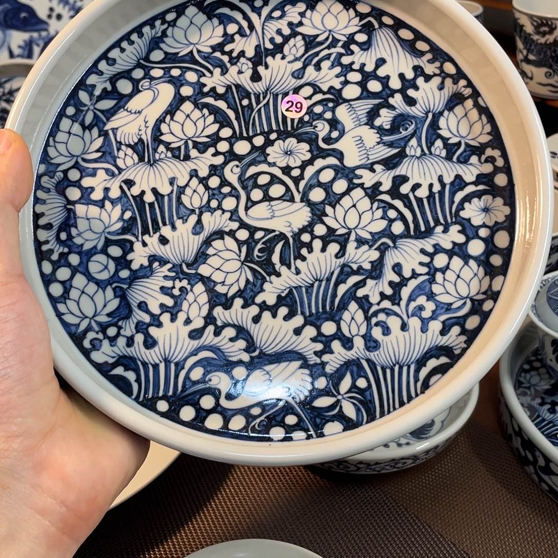 止*景德镇纯手工手绘一路壶承29