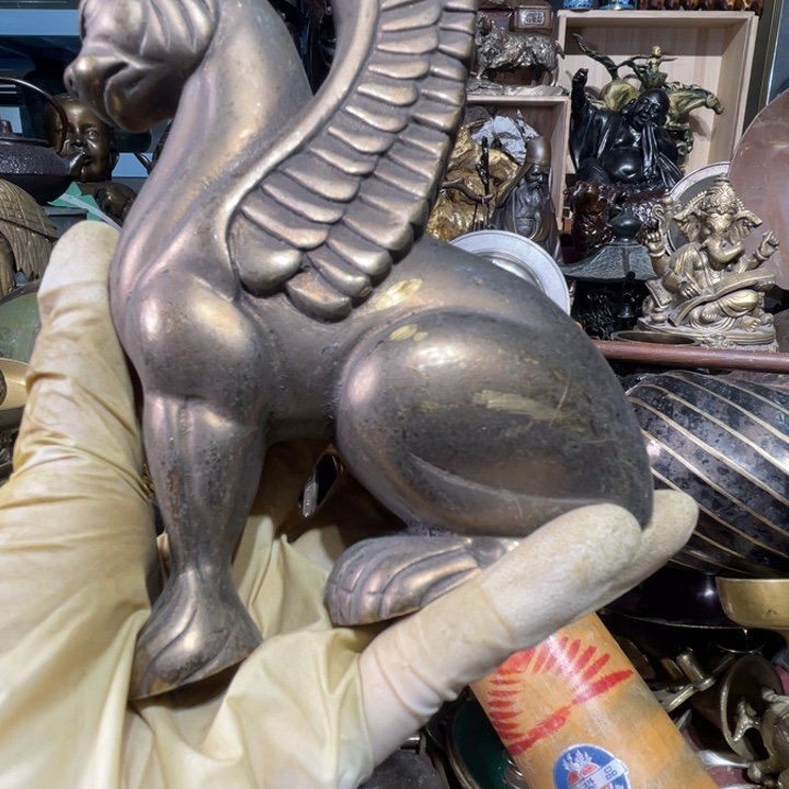 金*歌大阪回流铜器摆件90