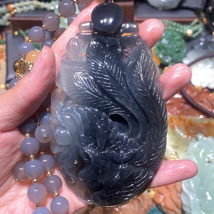 岫玉毛衣链未镶嵌