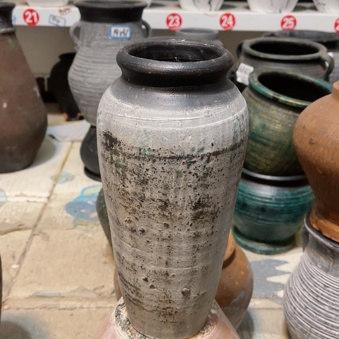 红陶无孔无孔口径10高度28