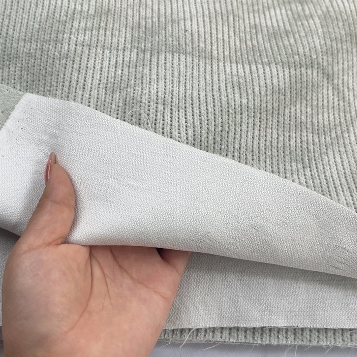 混纺绿色雪尼尔1米