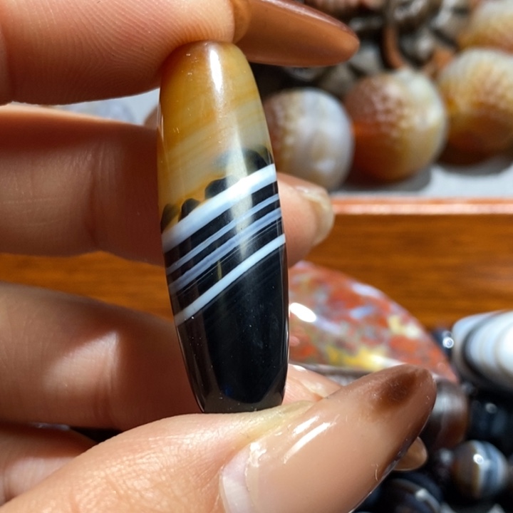 玛瑙/玉髓未镶嵌颈饰