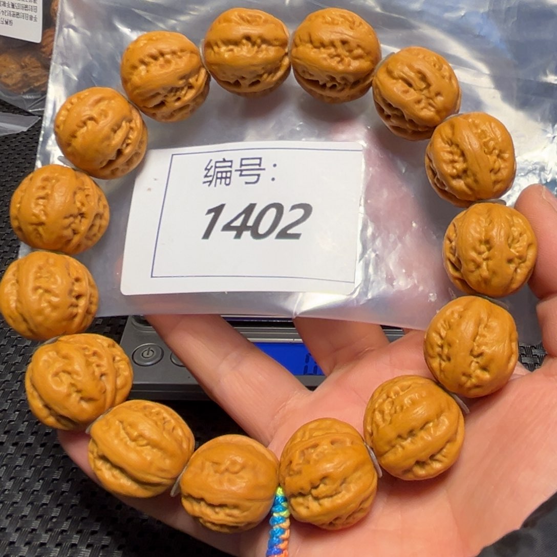 文玩核桃吊坠热**哈毕业款粗筋京八棱霸王龙20➕