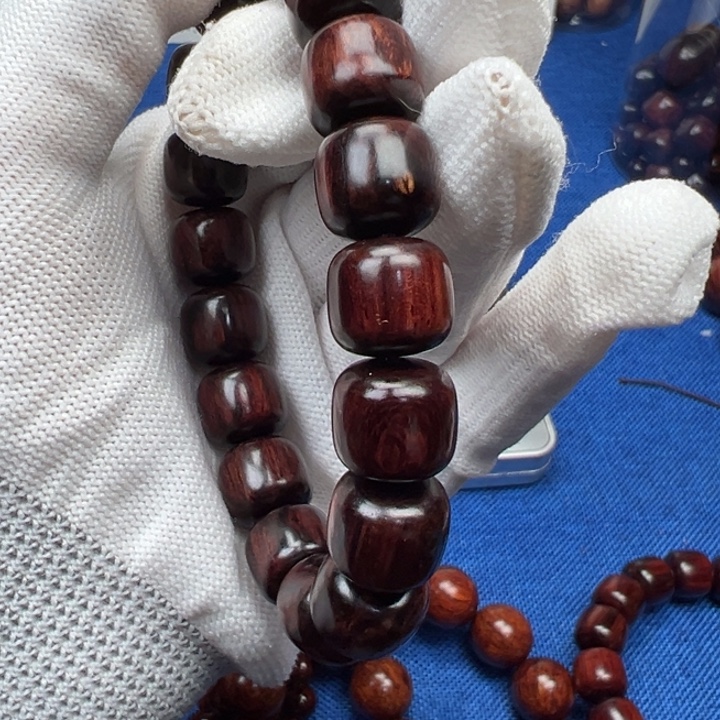 花梨木类红降1112老型满油单圈（瑕疵）