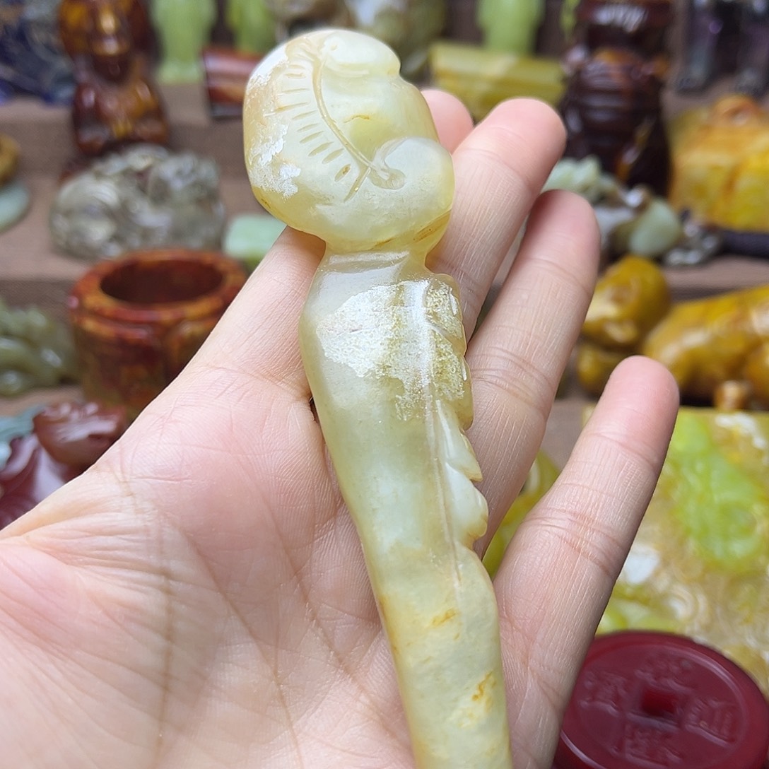 白玉菩提吊坠20。。