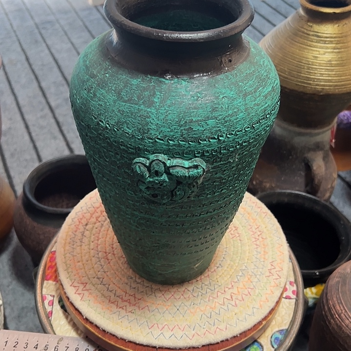 绿色贴花细高高28口10默认打孔