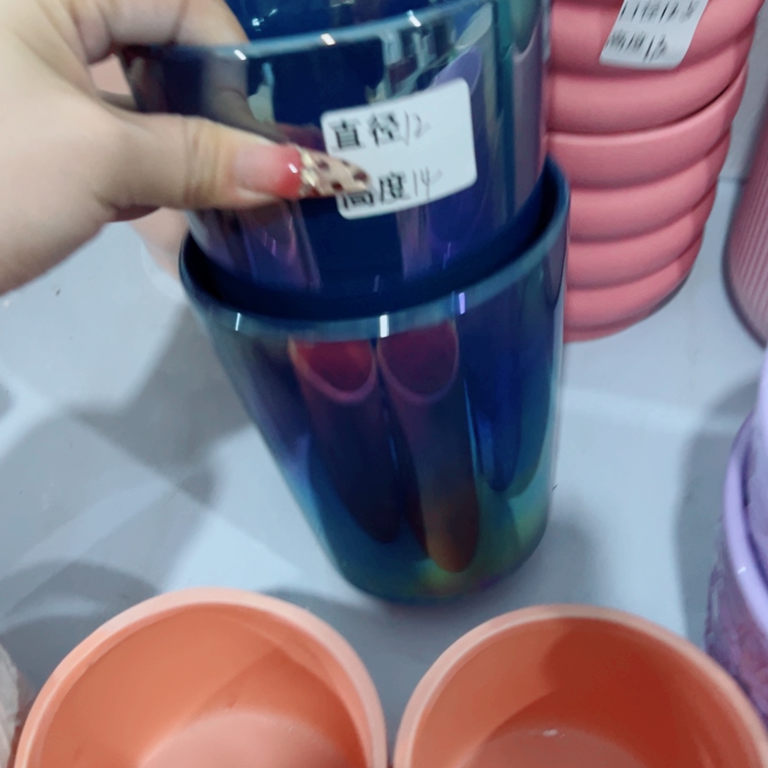 有孔，陶瓷花盆满10米包邮发货