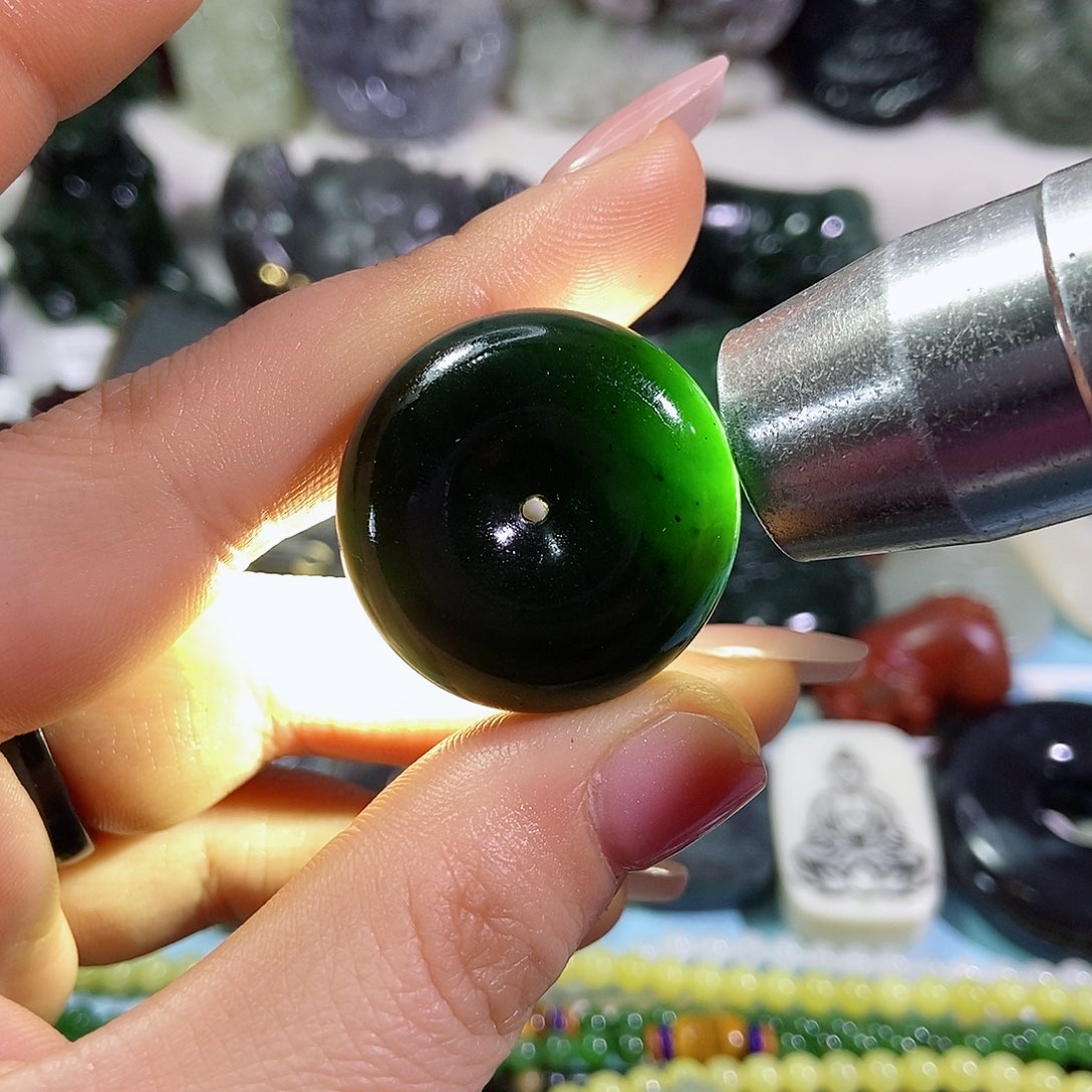 和田玉珠宝半成品未镶嵌