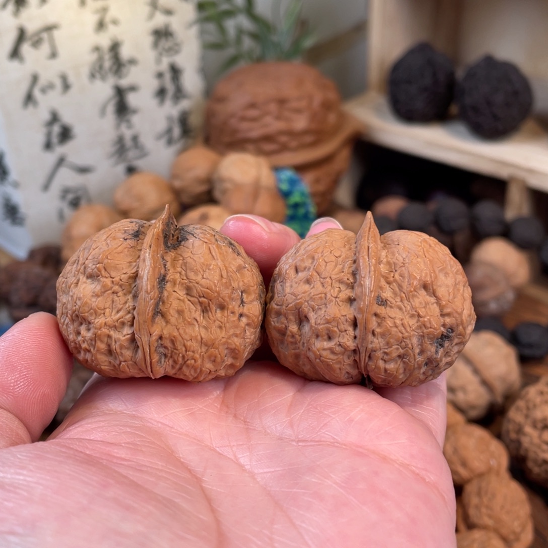 给***币把件文玩核桃纳福元宝40