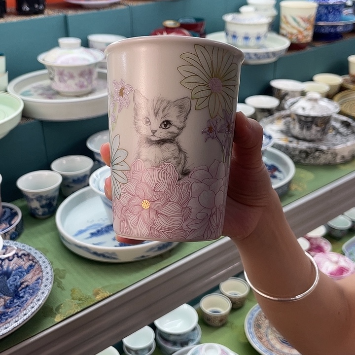 景德镇陶瓷盖碗茶具
