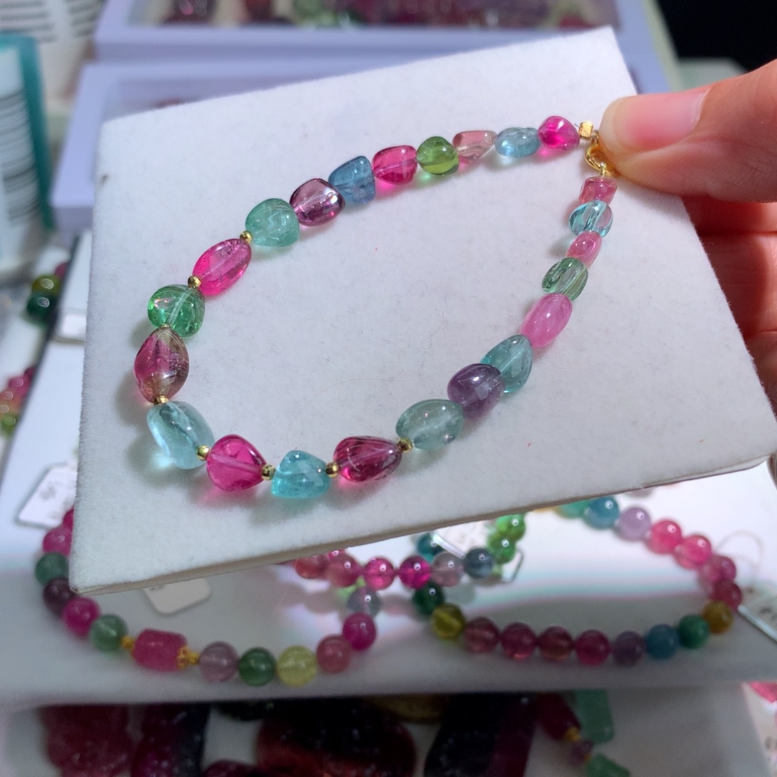 碧玺手链未镶嵌碧玺