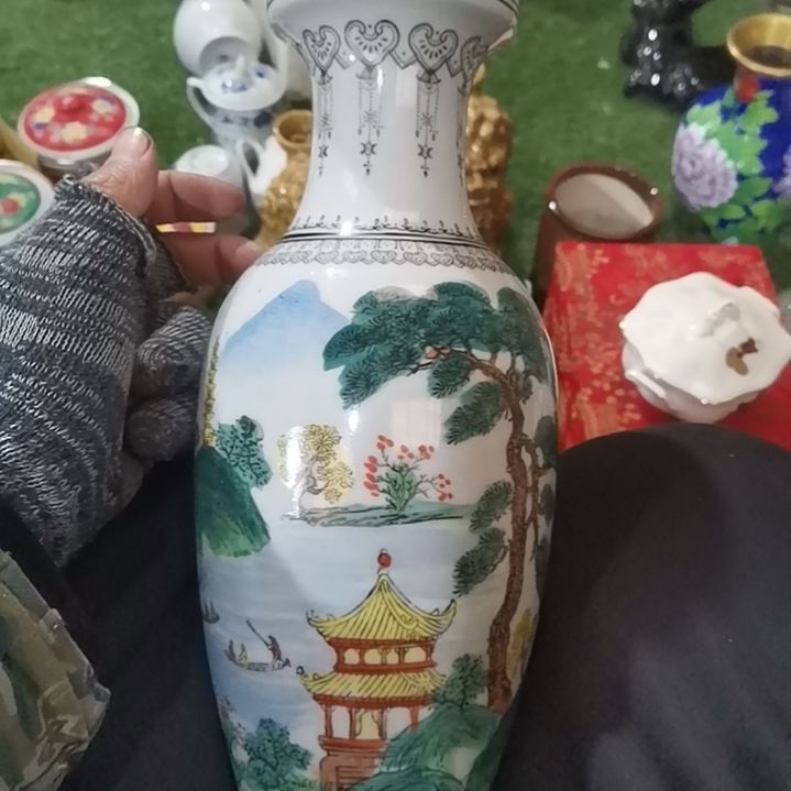 摆件，烧制问题都是正常。95