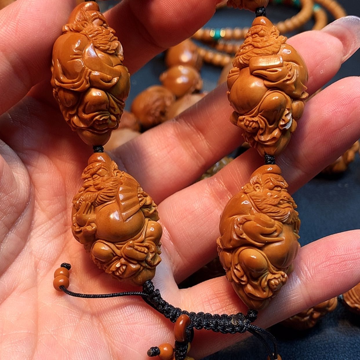 【闪购商品】橄榄核手串/手链满***丶橄榄雕