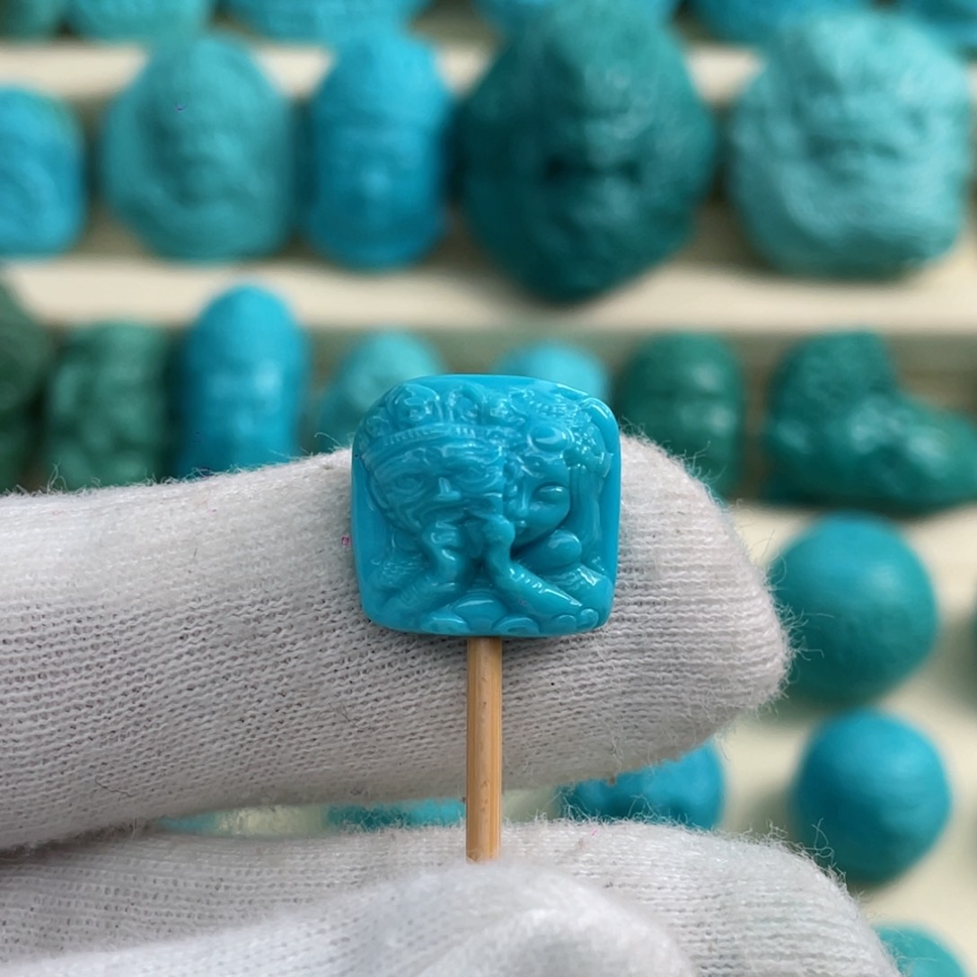 绿松石颈饰未镶嵌卡14-13.5