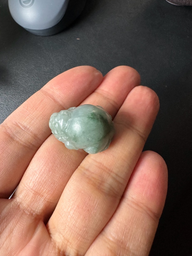缅甸天然翡翠貔貅挂件