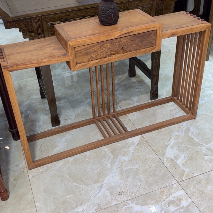 厚***、书柜紫檀木类处理条案不退不换