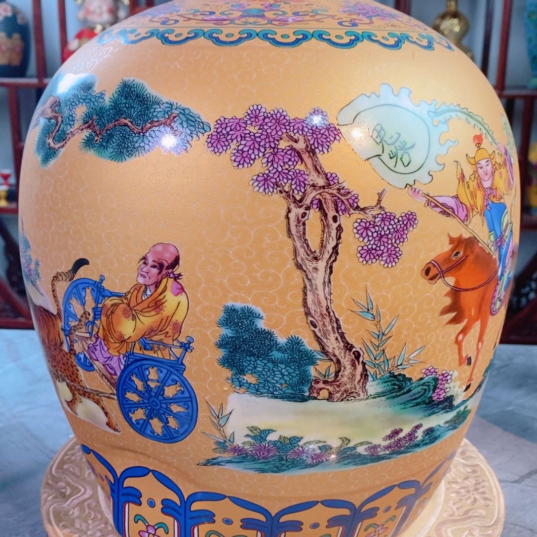 摆件景德镇垚晶陶瓷20斤