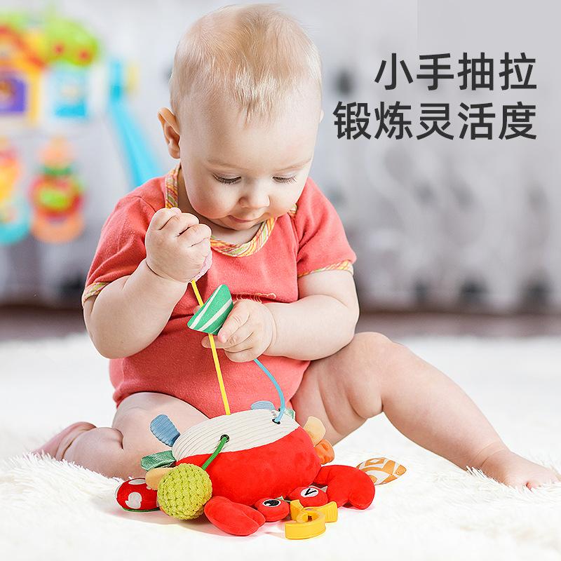 新生婴儿玩具床铃悬挂式安抚玩偶拉拉乐0-12宝宝手推车载挂件摇铃 图片 3