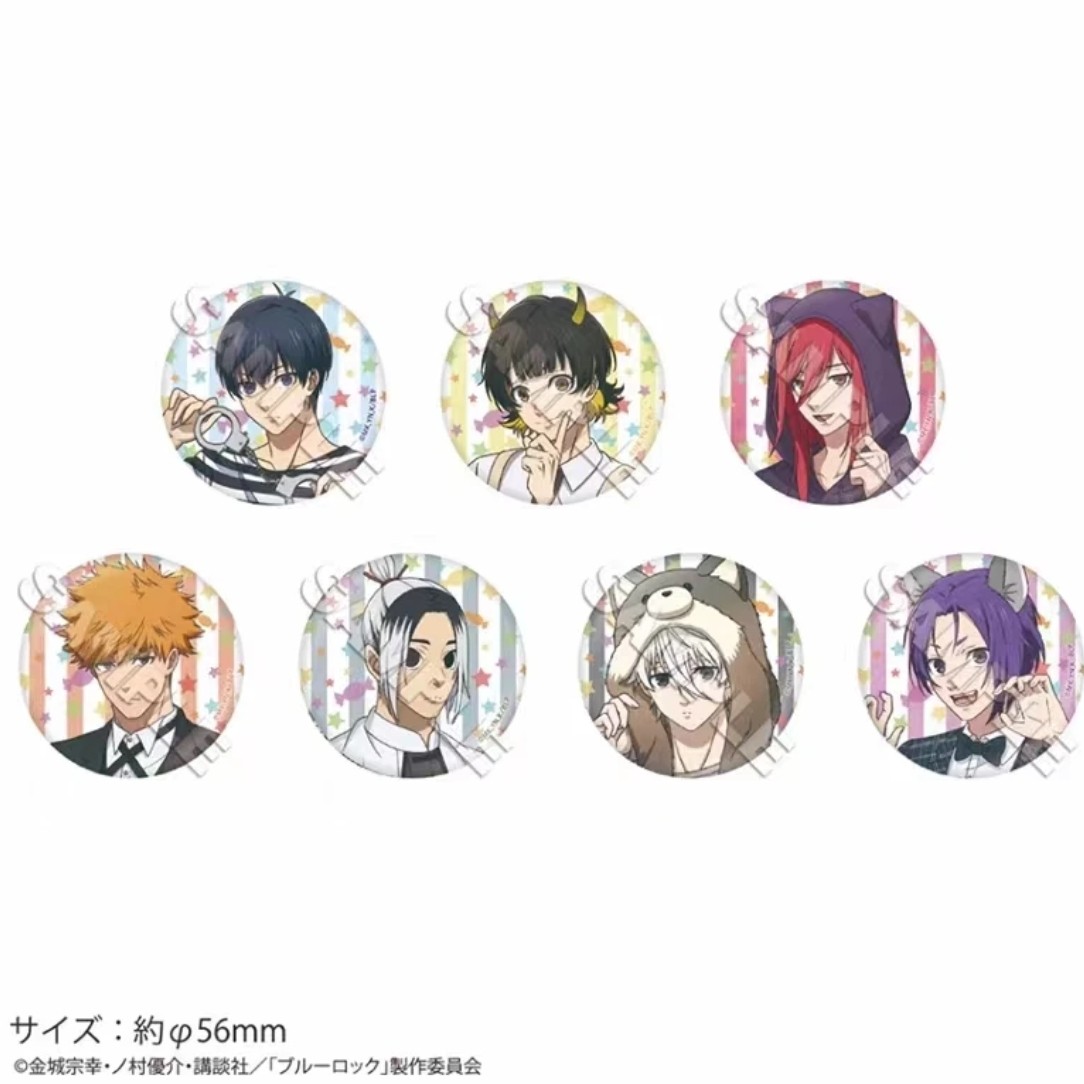 【日谷】蓝锁 蓝色监狱 万圣节Ver. Costume吧唧徽章 盲盒代拆