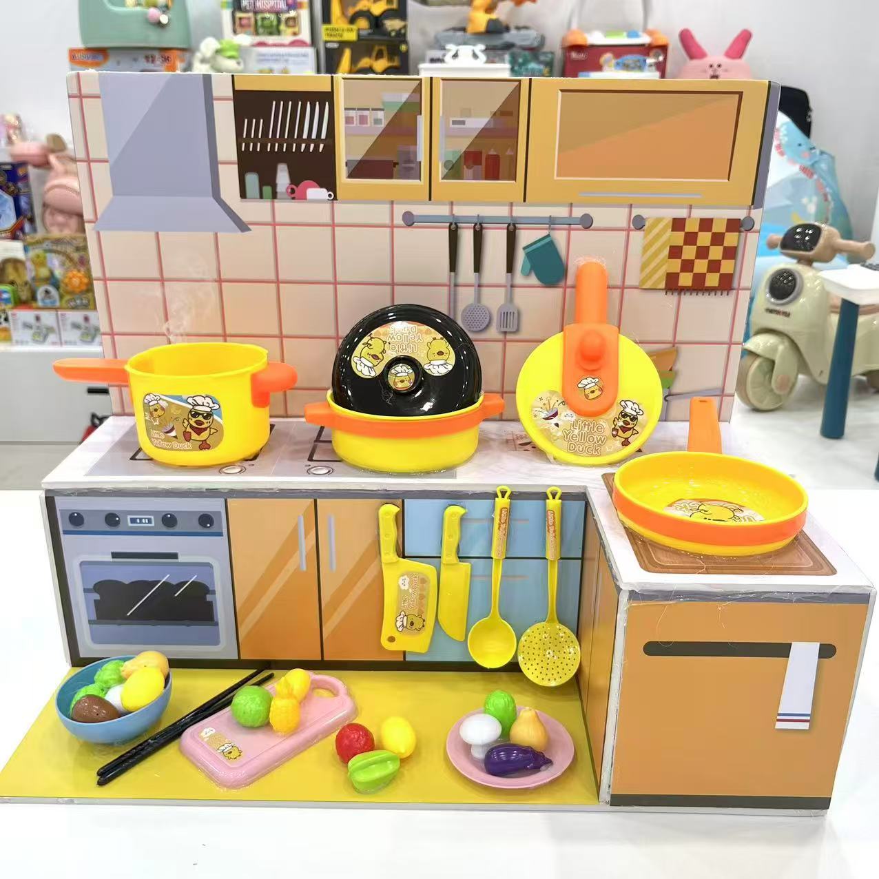 [飘]不带展示盒过家家仿真玩具互动厨房模拟动手多种配件混发30件