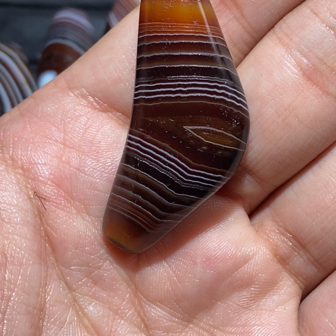 玛瑙/玉髓颈饰未镶嵌N****?