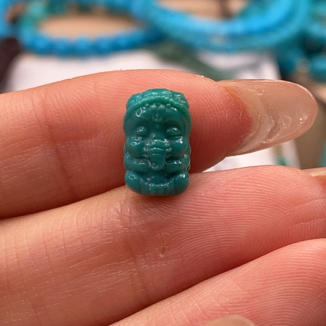 未镶嵌绿松石挂件