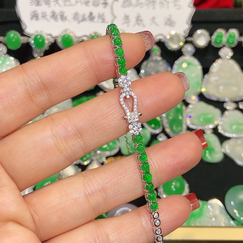 【闪购商品】未镶嵌手链翡翠天然翡翠