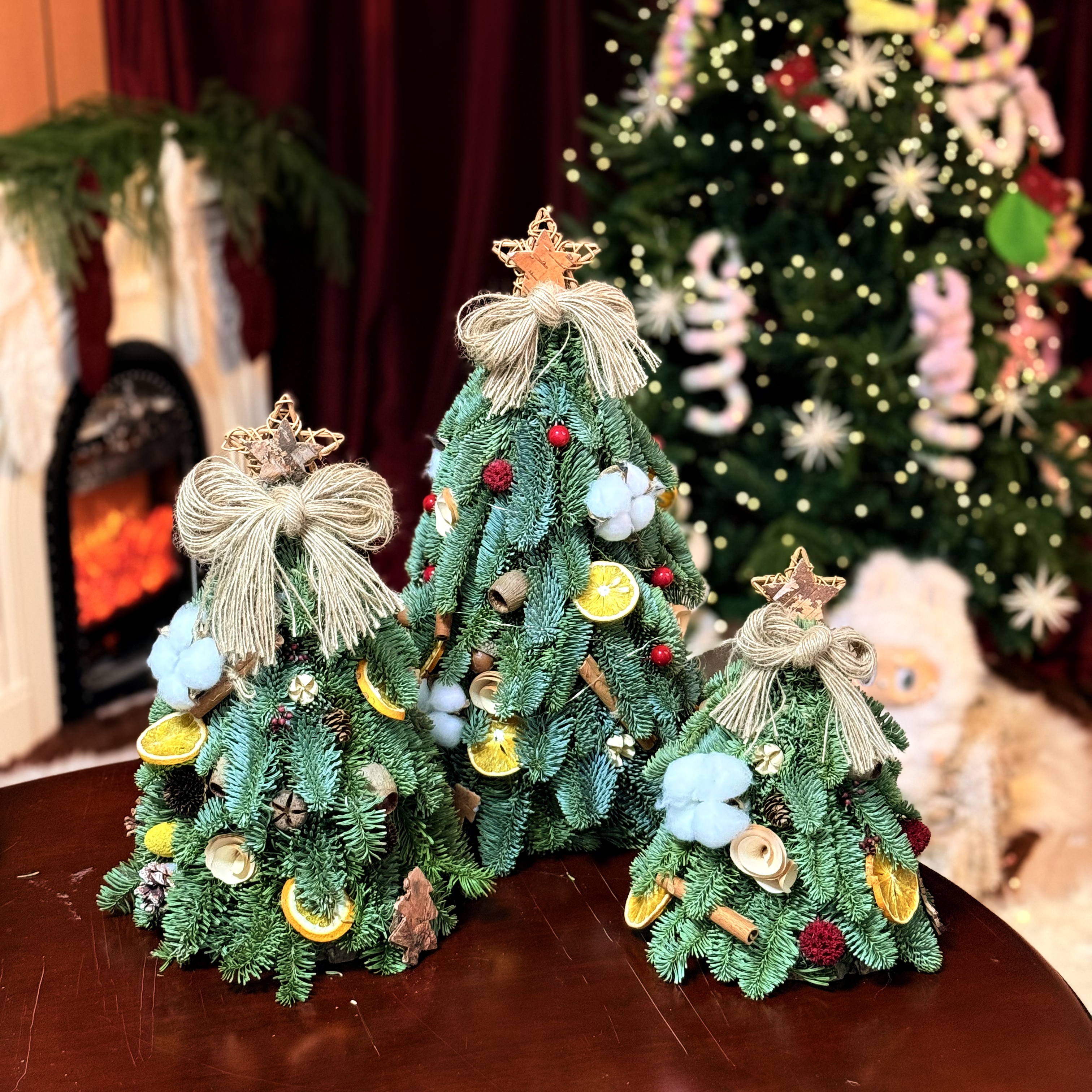 复古系列诺贝松真松鲜活绿植桌面