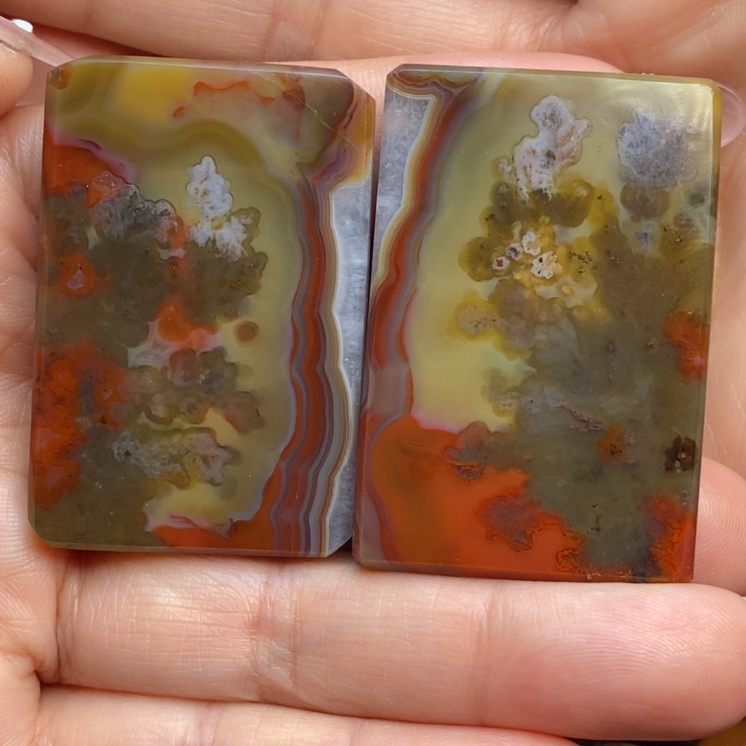 玛瑙/玉髓颈饰未镶嵌战国红