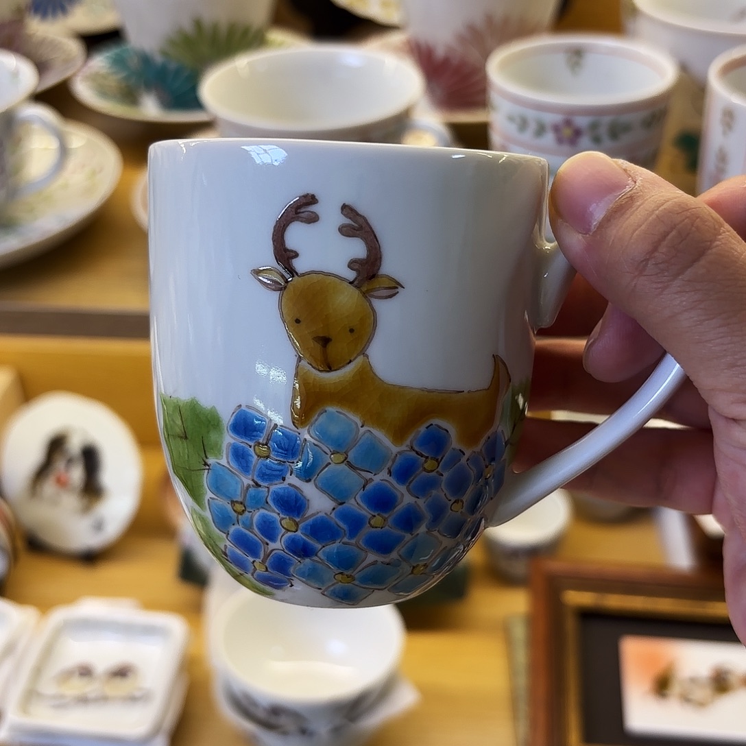 瓷色绘游  个性马克杯