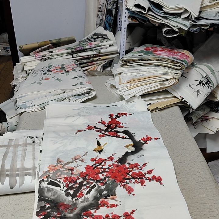 迷***糕国画落款后台备注