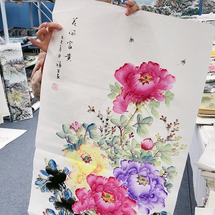 国画纯手绘国画作品鉴赏