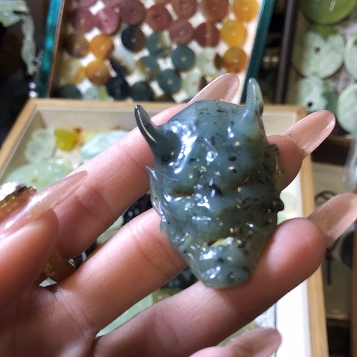 岫玉岫玉挂件未镶嵌