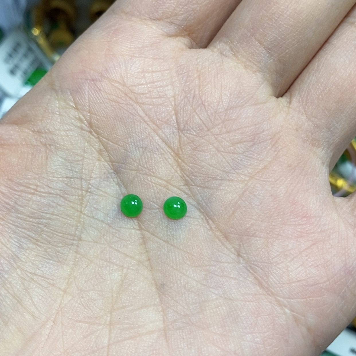 【闪购商品】颈饰未镶嵌翡翠吹****刀耳环