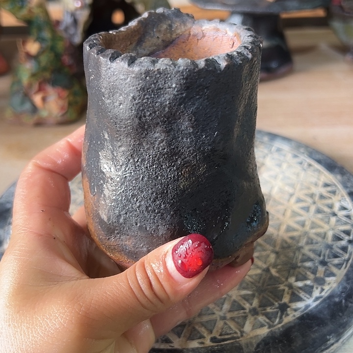 口是7高10.5新店福利手工高温粗陶