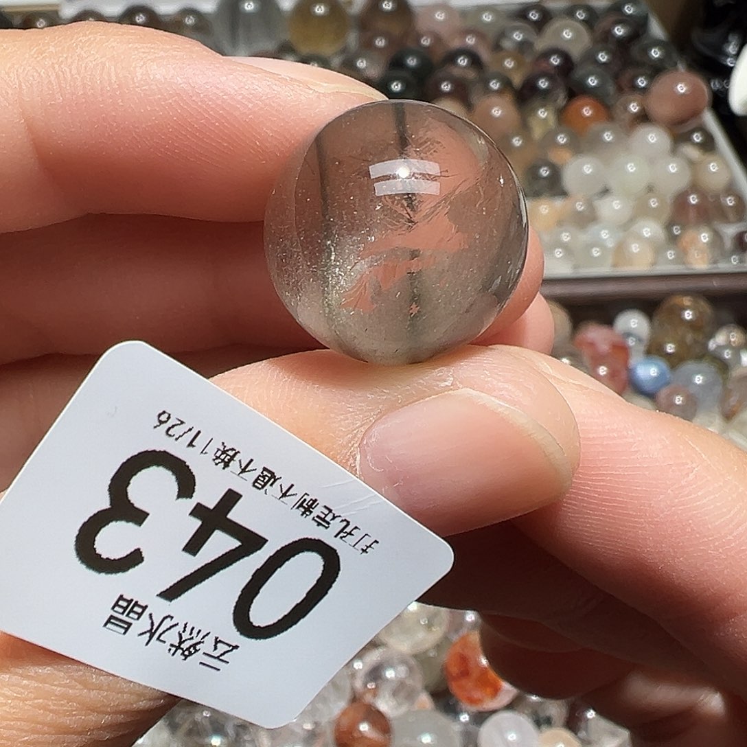 水晶未镶嵌珠宝半成品