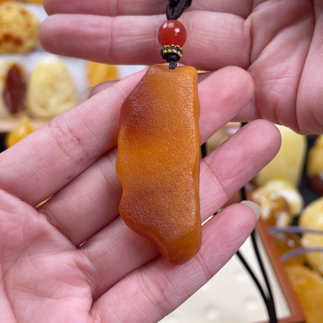 蜜蜡项链未镶嵌11.6克