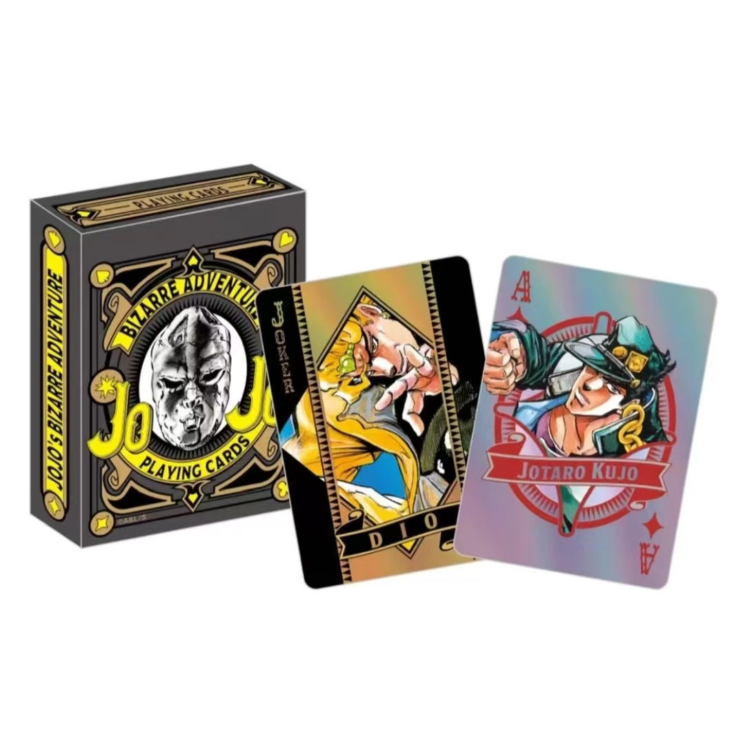 【JoJo的奇妙冒险】World世界展 原画扑克 背选(日谷国现，顺丰包邮)