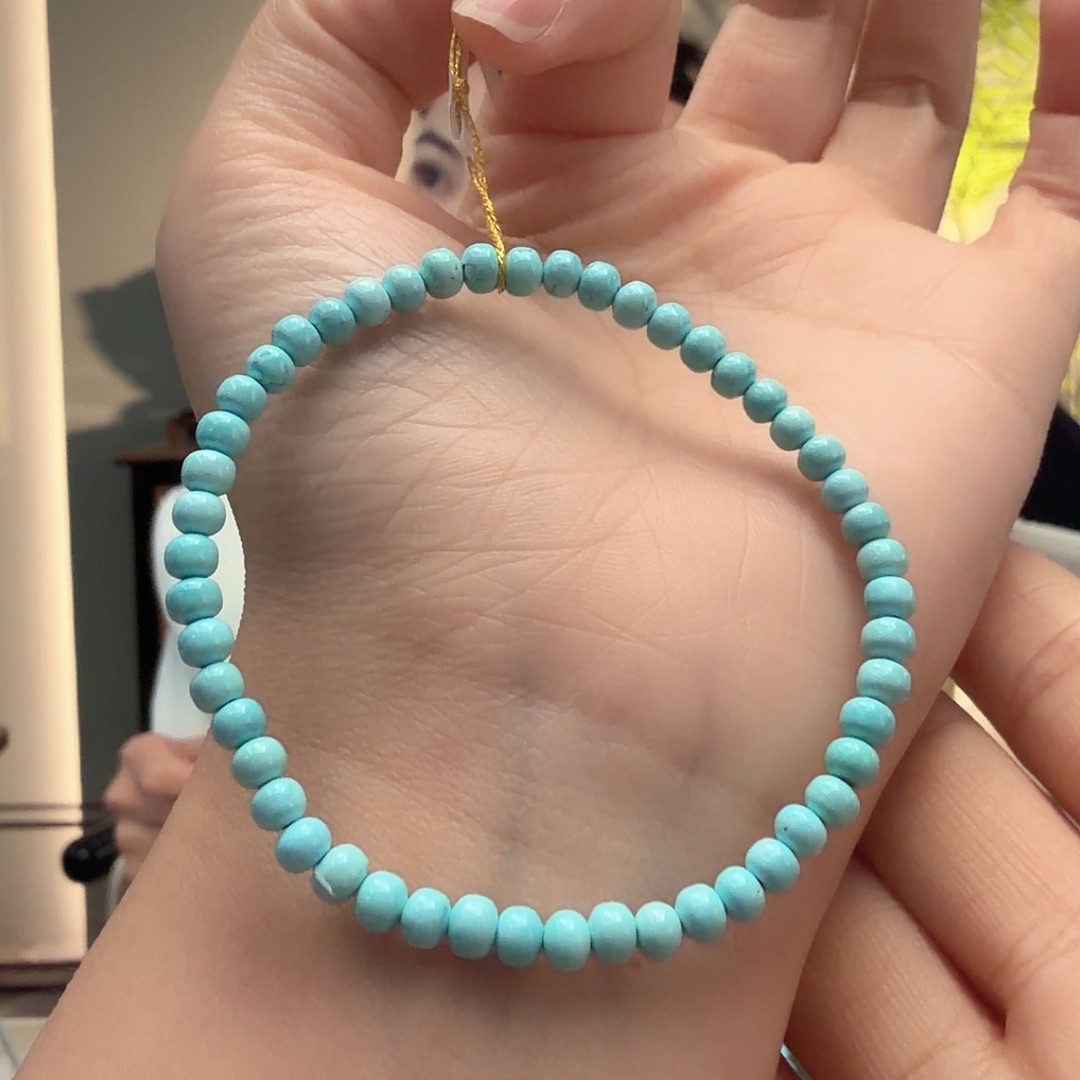 绿松石未镶嵌颈饰