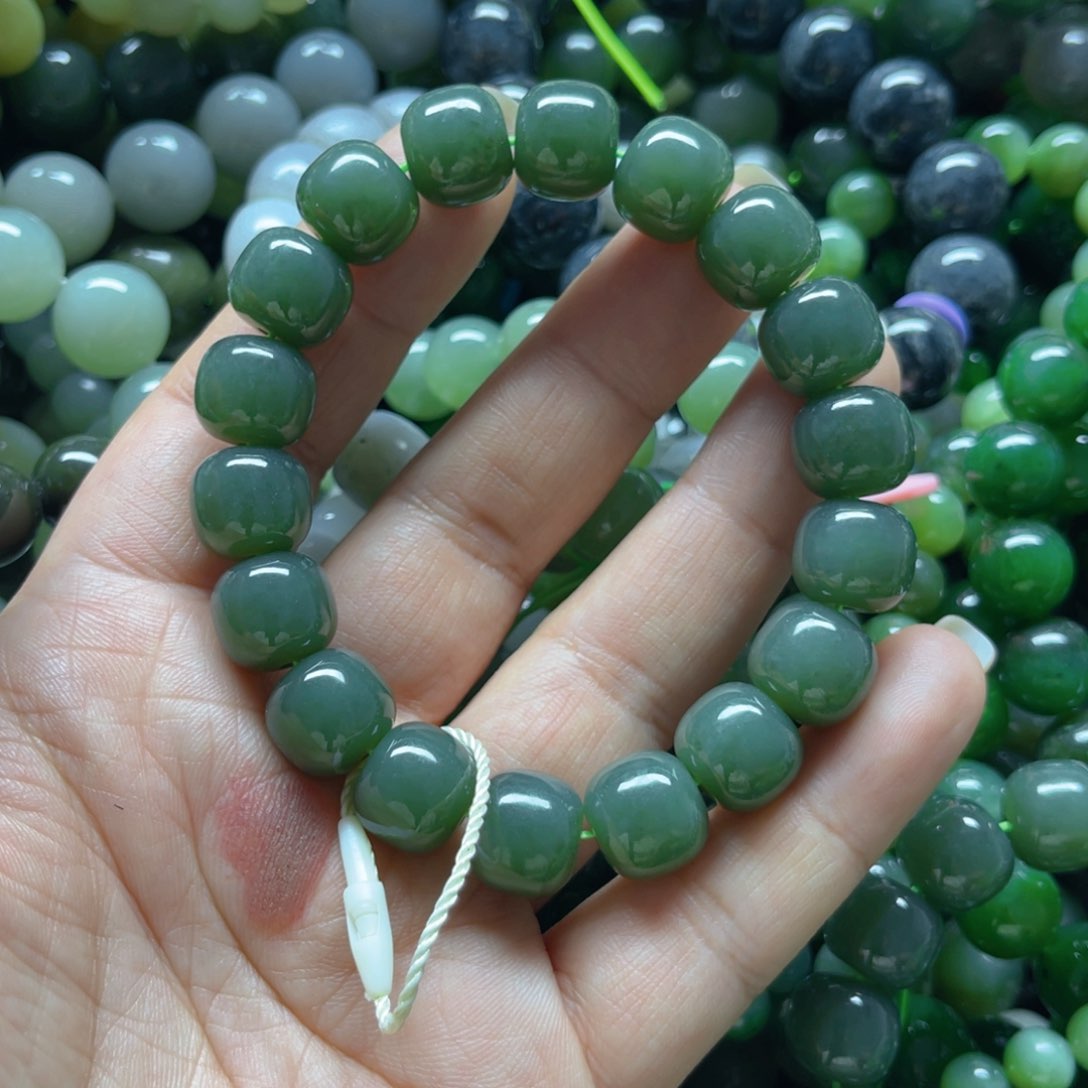 和田玉手链未镶嵌