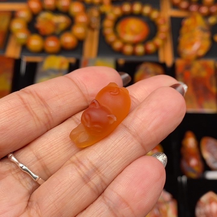 玛瑙/玉髓未镶嵌颈饰