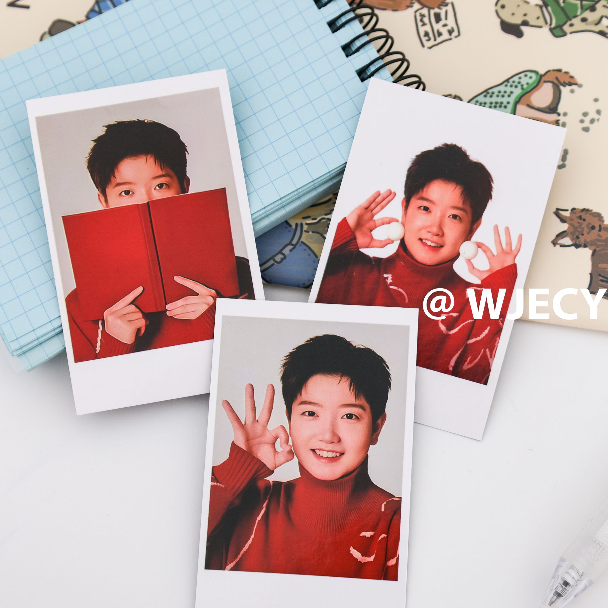 肯德基孙颖莎联动高颜值冰箱贴收藏创意卡片周边二创小卡挂件礼物