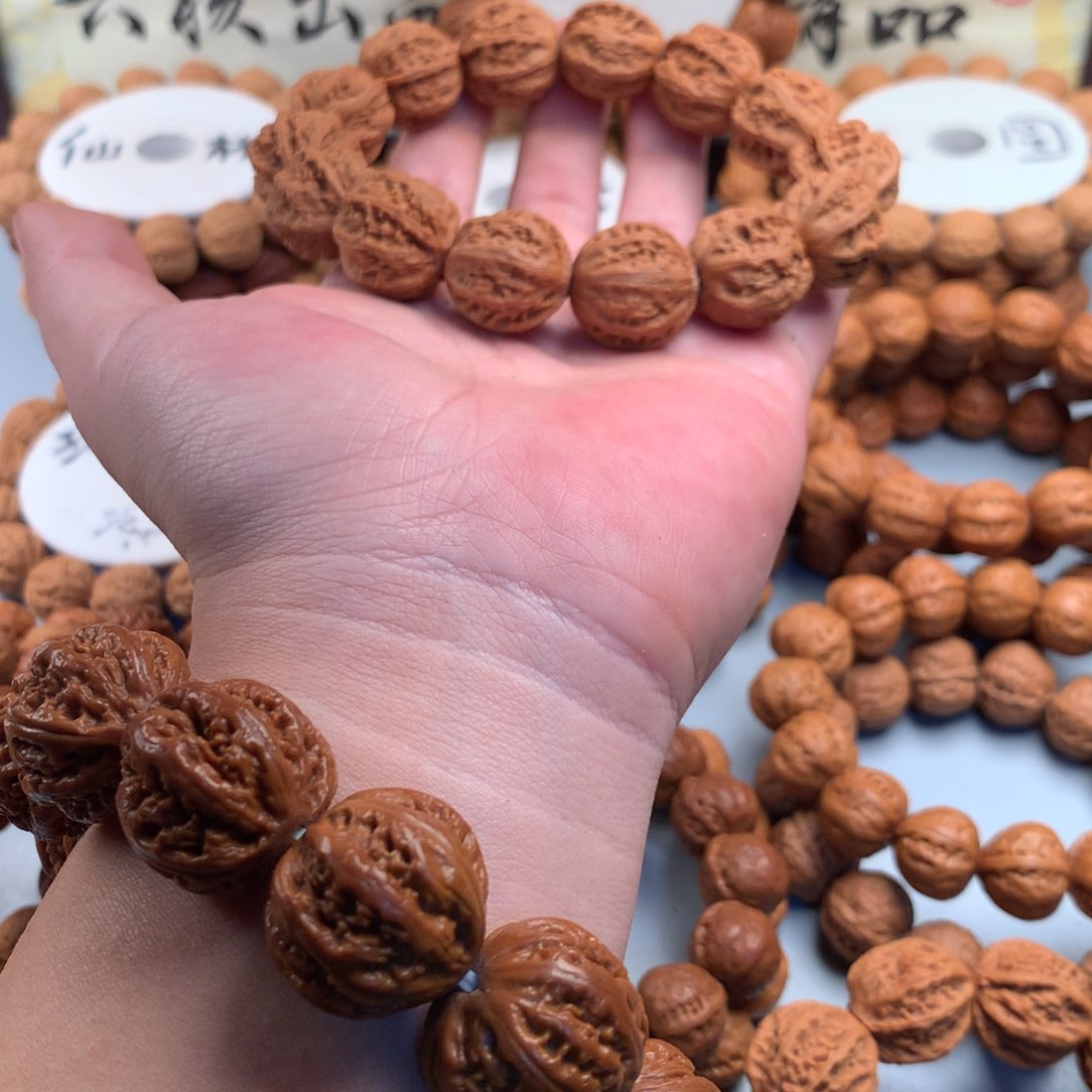 文玩核桃手串京八棱龙脊19