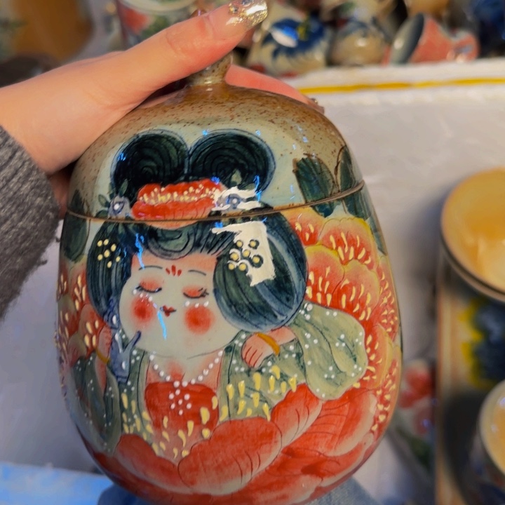 瓷片景德镇陶瓷手工手绘