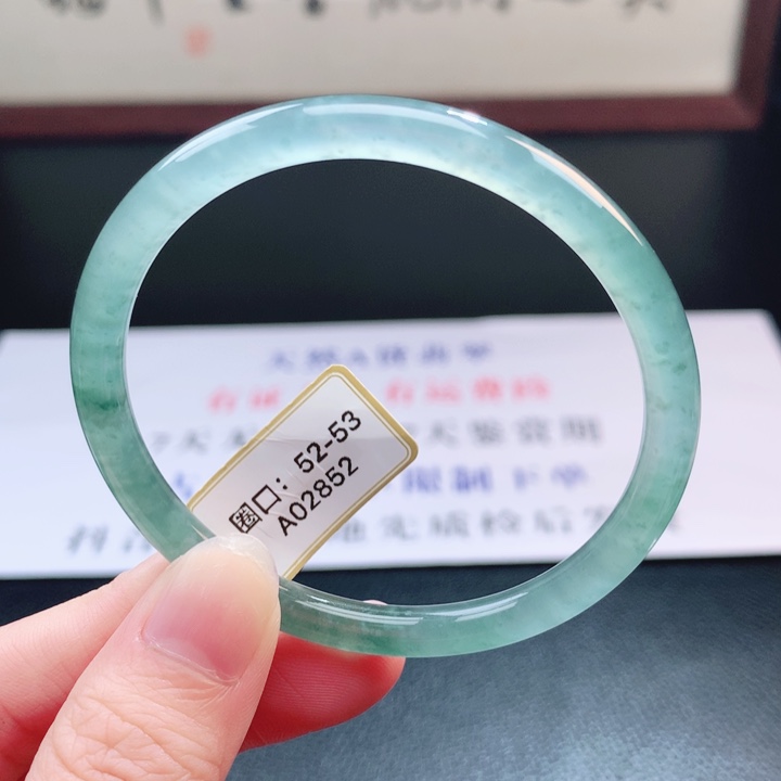 翡翠未镶嵌手镯翡翠手镯9