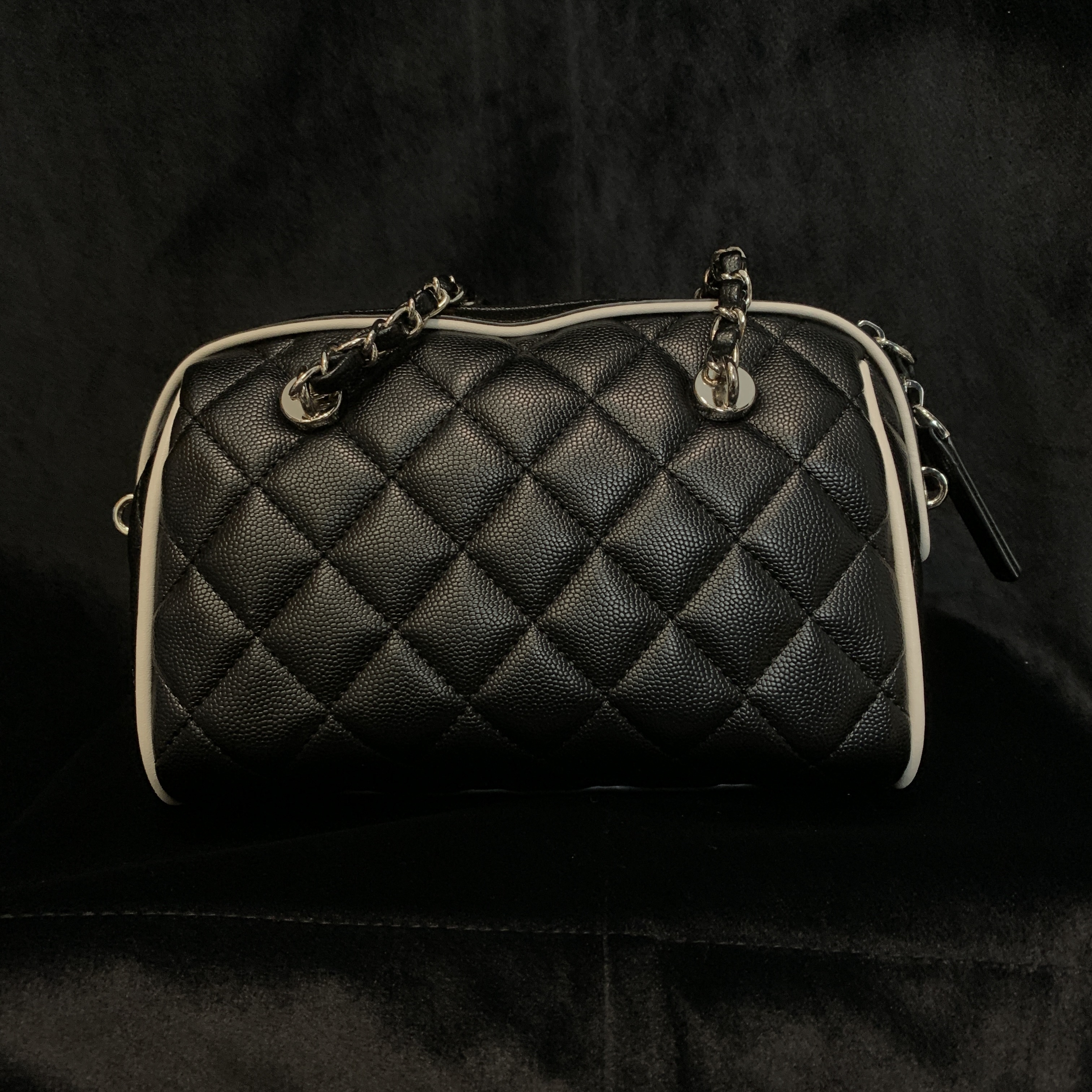 2025新款高端定制时尚女包 鱼边枕头 5号