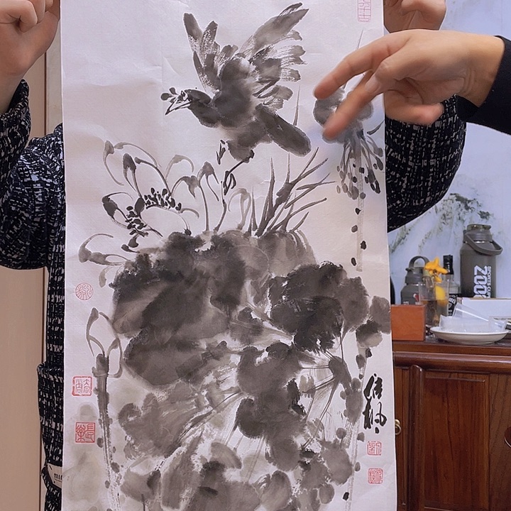 国画宋庄的一位姓