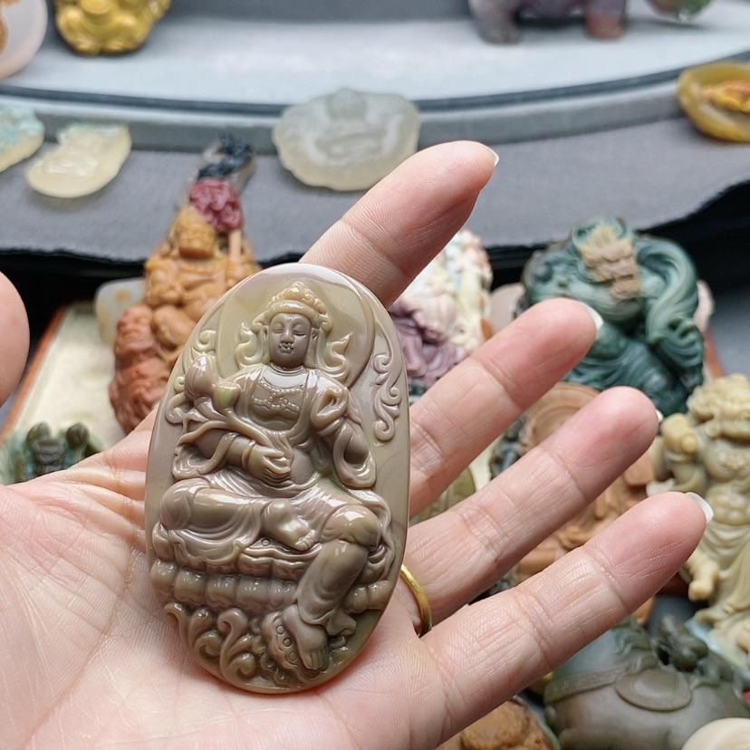 【闪购商品】未镶嵌吊坠定制石英质玉